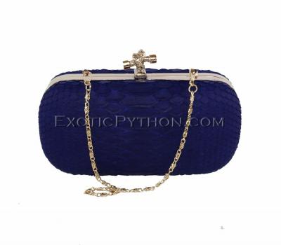 Snake leather clutch CL-81
